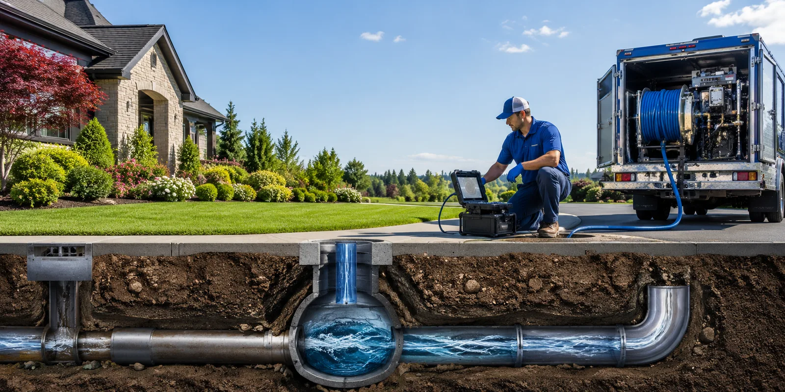 Drainage restoration information for College Corner, OH